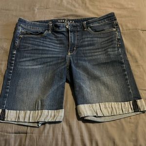 White House black market Jean shorts